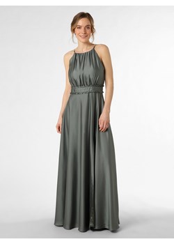 Swing Damska sukienka wieczorowa Kobiety Satyna trzcinowy jednolity ze sklepu vangraaf w kategorii Sukienki - zdjęcie 149521615