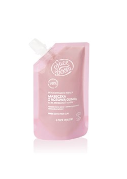 Detoksykująco-kojąca maseczka z różową glinką oczyszczająca kompanka ze sklepu House of Beauty Brands -  bielenda.com w kategorii Maski do twarzy - zdjęcie 149522507
