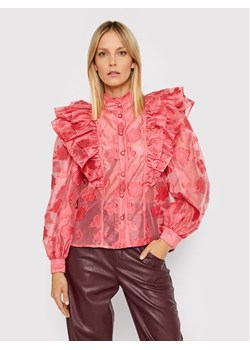 Custommade Koszula Brielle 999323207 Różowy Regular Fit ze sklepu MODIVO w kategorii Koszule damskie - zdjęcie 149548356