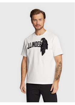 J.Lindeberg T-Shirt Camilo FMJT07382 Biały Loose Fit ze sklepu MODIVO w kategorii T-shirty męskie - zdjęcie 149679578