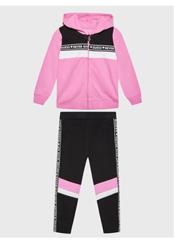 Guess Komplet bluza i legginsy A3RG00 KA6V3 Różowy Regular Fit ze sklepu MODIVO w kategorii Odzież dla niemowląt - zdjęcie 149696168