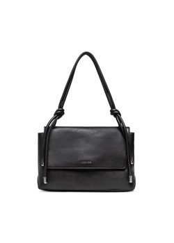 Calvin Klein Torebka Roped Shoulder Bag K60K609004 Czarny ze sklepu MODIVO w kategorii Listonoszki - zdjęcie 149719707