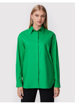 Pinko Koszula Bridport 1G17VW Y6VW Zielony Relaxed Fit ze sklepu MODIVO w kategorii Koszule damskie - zdjęcie 149891179