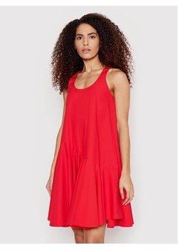 Armani Exchange Sukienka letnia 3LYA19 YNWQZ 14AC Czerwony Regular Fit ze sklepu MODIVO w kategorii Sukienki - zdjęcie 149944096