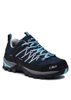 CMP Trekkingi Rigel Low Wmn Trekking Shoes Wp 3Q13246 Granatowy ze sklepu MODIVO w kategorii Buty trekkingowe damskie - zdjęcie 150068798