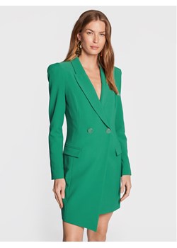 Elisabetta Franchi Sukienka koktajlowa AB-161-26E2-V460 Zielony Slim Fit ze sklepu MODIVO w kategorii Sukienki - zdjęcie 150093998