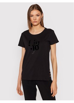 Liu Jo Sport T-Shirt TF1249 J5972 Czarny Regular Fit ze sklepu MODIVO w kategorii Bluzki damskie - zdjęcie 150102435