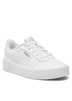 Puma Sneakersy Carina 2.0 Ps 386186 02 Biały ze sklepu MODIVO w kategorii Trampki dziecięce - zdjęcie 150107677