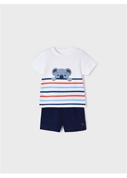 Mayoral Komplet t-shirt i szorty sportowe 1665 Granatowy Regular Fit ze sklepu MODIVO w kategorii Odzież dla niemowląt - zdjęcie 150108335