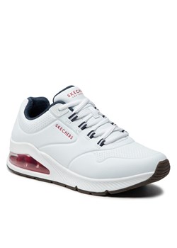 Skechers Sneakersy Uno 2 232181/WNVR Biały ze sklepu MODIVO w kategorii Buty sportowe męskie - zdjęcie 150125018