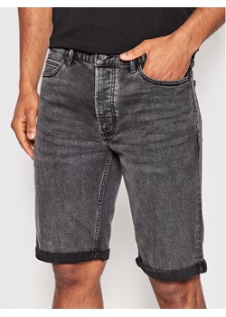 Hugo Szorty jeansowe 50473843 Szary Slim Tapered Fit ze sklepu MODIVO w kategorii Spodenki męskie - zdjęcie 150154467