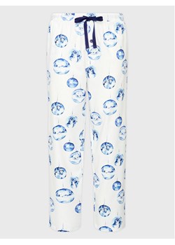 Cyberjammies Spodnie piżamowe Riley 6761 Biały Regular Fit ze sklepu MODIVO w kategorii Piżamy męskie - zdjęcie 150247048