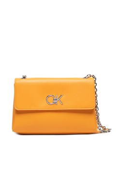 Calvin Klein Torebka Re-Lock Ew Cony Xbody K60K609583 Pomarańczowy ze sklepu MODIVO w kategorii Listonoszki - zdjęcie 150259816