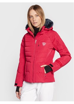 Rossignol Kurtka narciarska Rapide Pearly RLKWJ17 Różowy Slim Fit ze sklepu MODIVO w kategorii Kurtki damskie - zdjęcie 150262748
