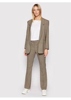 Boss Spodnie materiałowe Tokna 50463620 Kolorowy Regular Fit ze sklepu MODIVO w kategorii Spodnie damskie - zdjęcie 150336248