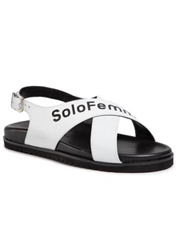 Solo Femme Sandały 82617-01-K56/000-07-00 Biały ze sklepu MODIVO w kategorii Sandały damskie - zdjęcie 150344998
