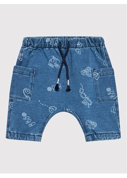 United Colors Of Benetton Szorty jeansowe 48AEAF004 Granatowy Regular Fit ze sklepu MODIVO w kategorii Odzież dla niemowląt - zdjęcie 150360078