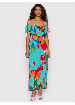Desigual Sukienka letnia Pahoa 22SWVW47 Kolorowy Regular Fit ze sklepu MODIVO w kategorii Sukienki - zdjęcie 150449887