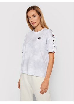 Champion T-Shirt 114761 Biały Custom Fit ze sklepu MODIVO w kategorii Bluzki damskie - zdjęcie 150490408