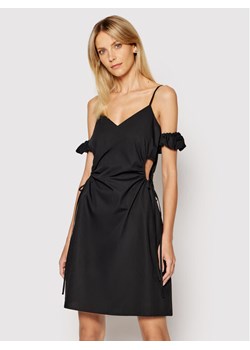 NA-KD Sukienka letnia Cut Out 1018-006813-0002-581 Czarny Regular Fit ze sklepu MODIVO w kategorii Sukienki - zdjęcie 150496546