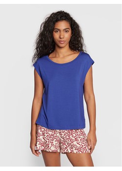 Calvin Klein Underwear T-Shirt 000QS6794E Niebieski Regular Fit ze sklepu MODIVO w kategorii Bluzki damskie - zdjęcie 150523825