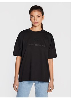 Paprocki & Brzozowski T-Shirt TSHRCOM2110 Czarny Regular Fit ze sklepu MODIVO w kategorii Bluzki damskie - zdjęcie 150529795