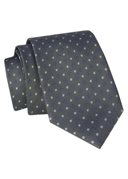 Krawat Angelo di Monti - Grafit w Grochy KRADM1967 ze sklepu JegoSzafa.pl w kategorii Krawaty - zdjęcie 150574656