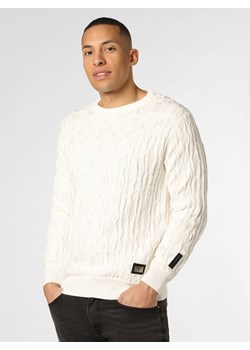 Carlo Colucci - Sweter męski, biały ze sklepu vangraaf w kategorii Swetry męskie - zdjęcie 150585985