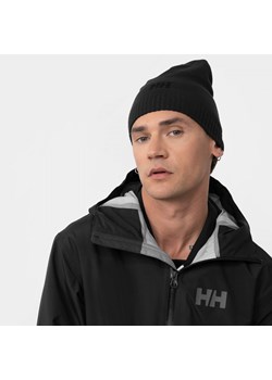 Czapka zimowa uniseks HELLY HANSEN BRAND BEANIE - czarna ze sklepu Sportstylestory.com w kategorii Czapki zimowe damskie - zdjęcie 150587737