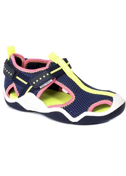 Sandały Geox J1508A 01454 CF48L Navy Fluo Fuch.R.28-35 ze sklepu EuroButy.com.pl w kategorii Sandały dziecięce - zdjęcie 150626497