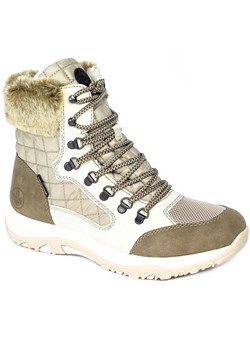 Trzewiki Rieker M9644-60 Beige ze sklepu EuroButy.com.pl w kategorii Śniegowce damskie - zdjęcie 150628136