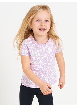 GATE T-shirt z bawełnianym nadrukiem 3Y ze sklepu gateshop w kategorii Bluzki dziewczęce - zdjęcie 150653427