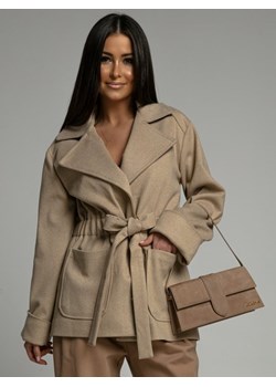 Płaszcz Imelda Karmelowy ze sklepu Lisa Mayo w kategorii Płaszcze damskie - zdjęcie 150702677