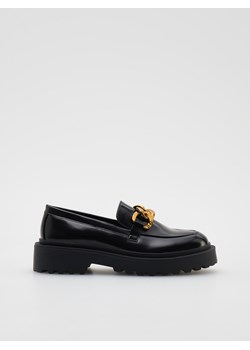 Reserved - Klasyczne loafersy - Czarny ze sklepu Reserved w kategorii Lordsy damskie - zdjęcie 150718289