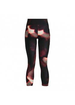 Damskie legginsy treningowe Under Armour AOP Ankle Leg - czarne ze sklepu Sportstylestory.com w kategorii Bielizna termoaktywna damska - zdjęcie 150749056
