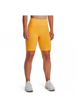 Damskie spodenki treningowe UNDER ARMOUR UA Meridian Bike Shorts - żółte ze sklepu Sportstylestory.com w kategorii Szorty - zdjęcie 150753767