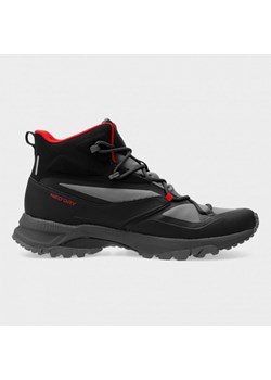 Męskie buty trekkingowe 4F DUST 4FAW22FOTSM006 - antracyt ze sklepu Sportstylestory.com w kategorii Buty trekkingowe męskie - zdjęcie 150763979