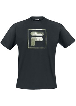 Fila - BRINDISI dropped shoulder tee - T-Shirt - czarny ze sklepu EMP w kategorii T-shirty męskie - zdjęcie 150797027