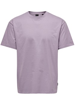 ONLY and SONS - ONSFRED RLX SS TEE NOOS - T-Shirt - jasnofioletowy (Lilac) ze sklepu EMP w kategorii T-shirty męskie - zdjęcie 150801140