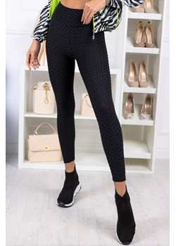 Leginsy MILERA BLACK ze sklepu Ivet Shop w kategorii Spodnie damskie - zdjęcie 150823436