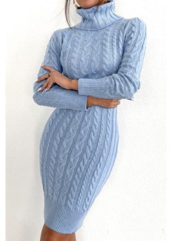 Sukienka PHILIPA SKY ze sklepu Ivet Shop w kategorii Sukienki - zdjęcie 150823475