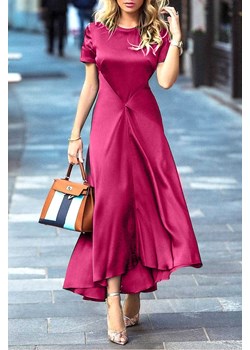 Sukienka ATELIANA FUCHSIA ze sklepu Ivet Shop w kategorii Sukienki - zdjęcie 150823916