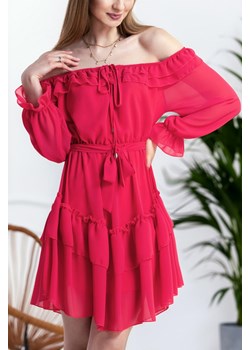 Sukienka VORMELA RED ze sklepu Ivet Shop w kategorii Sukienki - zdjęcie 150824037