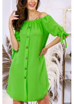 Sukienka FORDERA GREEN ze sklepu Ivet Shop w kategorii Sukienki - zdjęcie 150824566