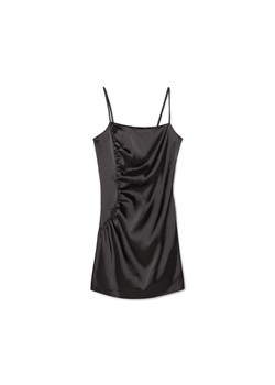 Cropp - Czarna sukienka na ramiączkach - Czarny ze sklepu Cropp w kategorii Sukienki - zdjęcie 150850277