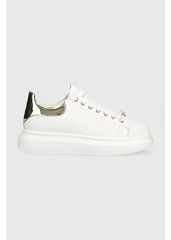 GOE sneakersy skórzane kolor biały LL2N4011 ze sklepu ANSWEAR.com w kategorii Buty sportowe damskie - zdjęcie 150855978