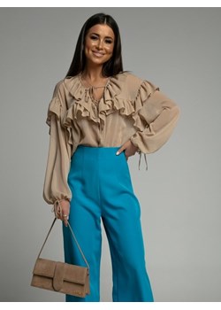 Bluzka Menora Latte ze sklepu Lisa Mayo w kategorii Bluzki damskie - zdjęcie 150891195