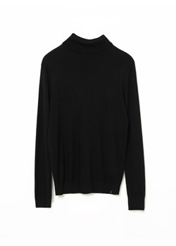 Sweter damski z golfem czarny Charlinka 906 ze sklepu Big Star w kategorii Swetry damskie - zdjęcie 150895618
