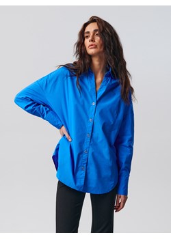 Sinsay - Koszula z bufiastymi rękawami - Niebieski ze sklepu Sinsay w kategorii Koszule damskie - zdjęcie 150896799