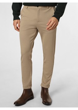 Lindbergh Spodnie Mężczyźni melanżowy wypukły wzór tkaniny ze sklepu vangraaf w kategorii Spodnie męskie - zdjęcie 150906249